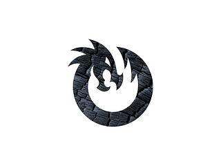 Dragon Symbol by Manu on Dribbble