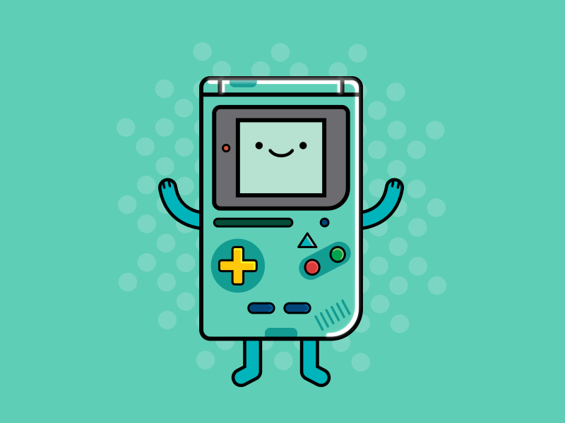 BMO Gameboy by Manu on Dribbble