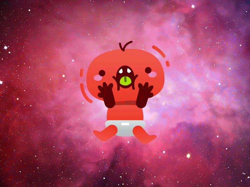 Cute Freak Monsters Emoji GIF