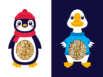 Penguin and Goose Snack Package