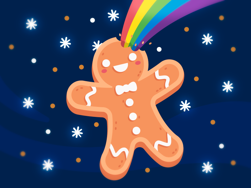 Merry Magic Christmas! by Manu on Dribbble