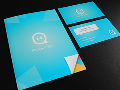 My New Corporate Identity blue brochure business card cards corporate identity creative design flyer imagine job logo logo design paper print stuff