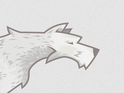 Fenril animal face fenril fur illustration logo mark mith mithologic nose outline predator strong wolf