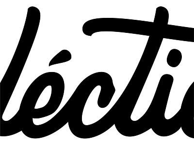 lécti... branding calligraphy lettering logo type wip