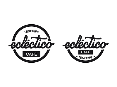 Ecléctico branding calligraphy lettering logo type wip