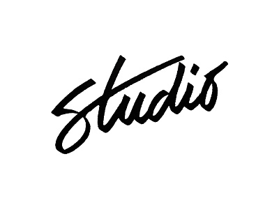 Studio calligraphy lettering luthis type