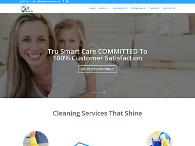 Cleaning Service Website Design