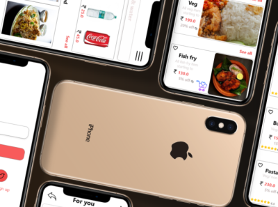 Food App - ui design adobexd app design food food app foodie mobile ui ui uidesign xd design