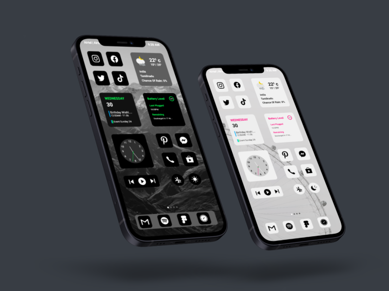 Ios 14 launcher setup - ui by Hari on Dribbble