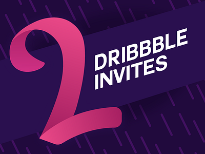 2 Dribbble Invites