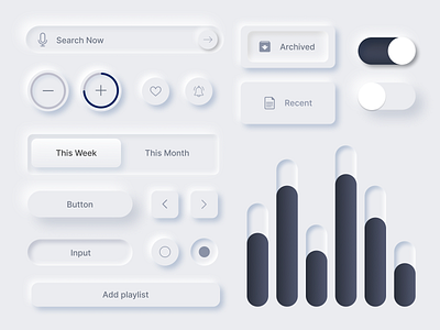 Neumorphism - Button