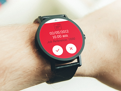 Android Wear - Accept Appointment?