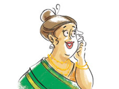 Indian Woman illustration