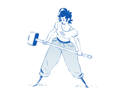 Strong characterdesign ladystrong strong