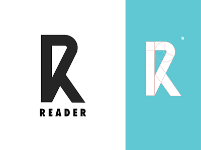 Reader design logo r type