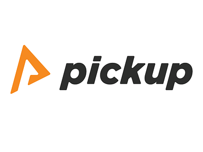 Pickup logo app branding uidesign