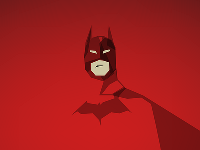 The Dark Knight batman dark knight red