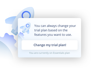 Change Trial Plan Section