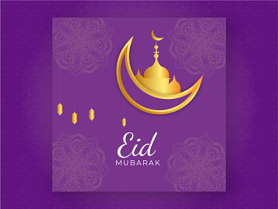 Eid Background Design With Mandala Backgrund