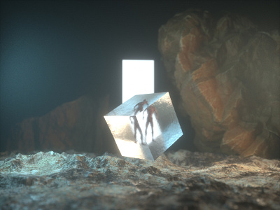 Phantom Glass 3d animation graphic design motion graphics visual effect