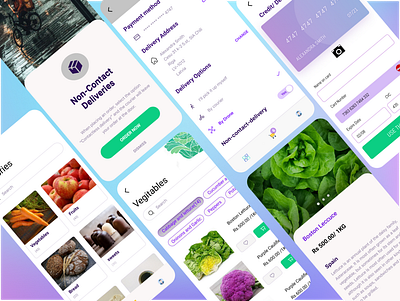 Fruits and Vegetables Delivery App foodapp mobiledesign ui