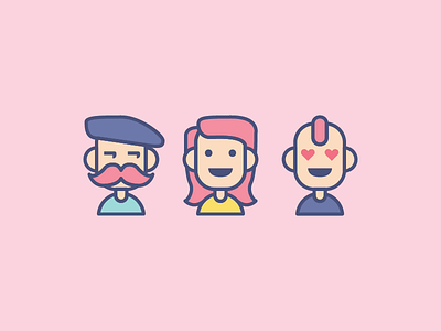 Character Icon Illustration