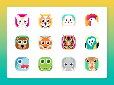 Animal App Icons