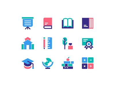 Education Icons archive book education education icons icon icon design icon set learning school student tutorial