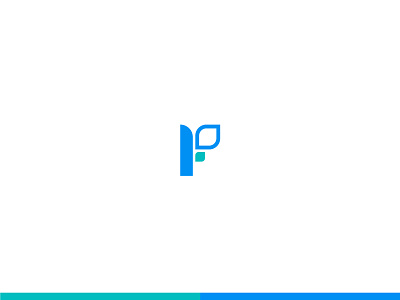 Logo ideas - Letter P branding concept floral flower flower logo growth letter letter p logo logo idea p shape tree