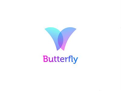 Butterfly logo concept