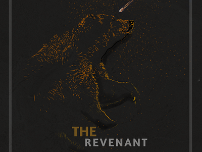 THE REVENANT branding design illustration typography