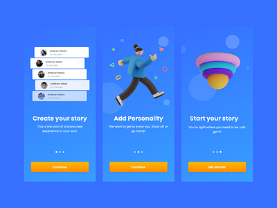 Onboarding sequence figma illustration onboardingsequence. signin signup ui uidesign uiux