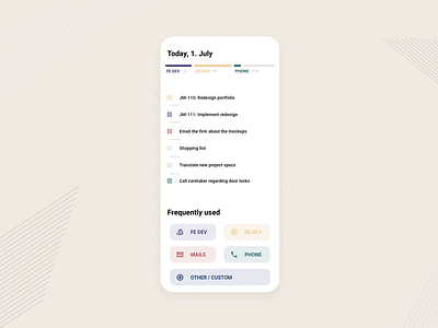 Project tracking with To-Do app dark dark mode design illustration ios iphone iphone x iphonex light mobile mobile app mobile app design mobile design mobile ui project todo tracking tracking app ui