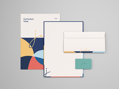 New logo - new stationery branding business card businesscard design envelope letterhead stationery vector