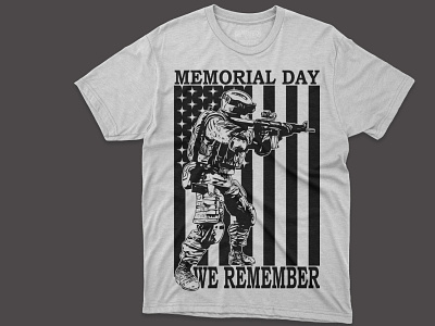 Memorial Day T-shirt Design