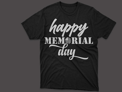 Happy Memorial Day T-shirt design american flag t shirt