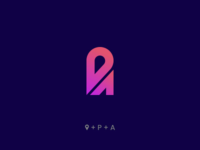 PA Concept Logo Design branding des design graphic design illustration logo