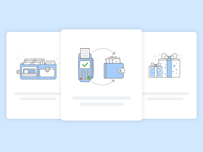 Onboarding flow account cash gift illustration minimal onboarding payment ui ux visual wallet