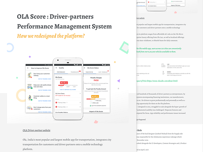 Ola Score - Portfolio Case Study