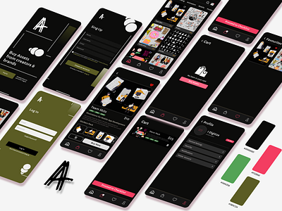 Illustration Assets Buying App Design - UI/UX Design