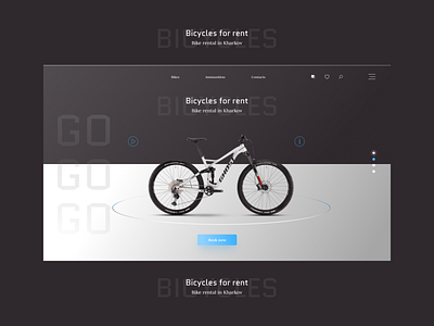 Bicycles For Rent Ui|Ux