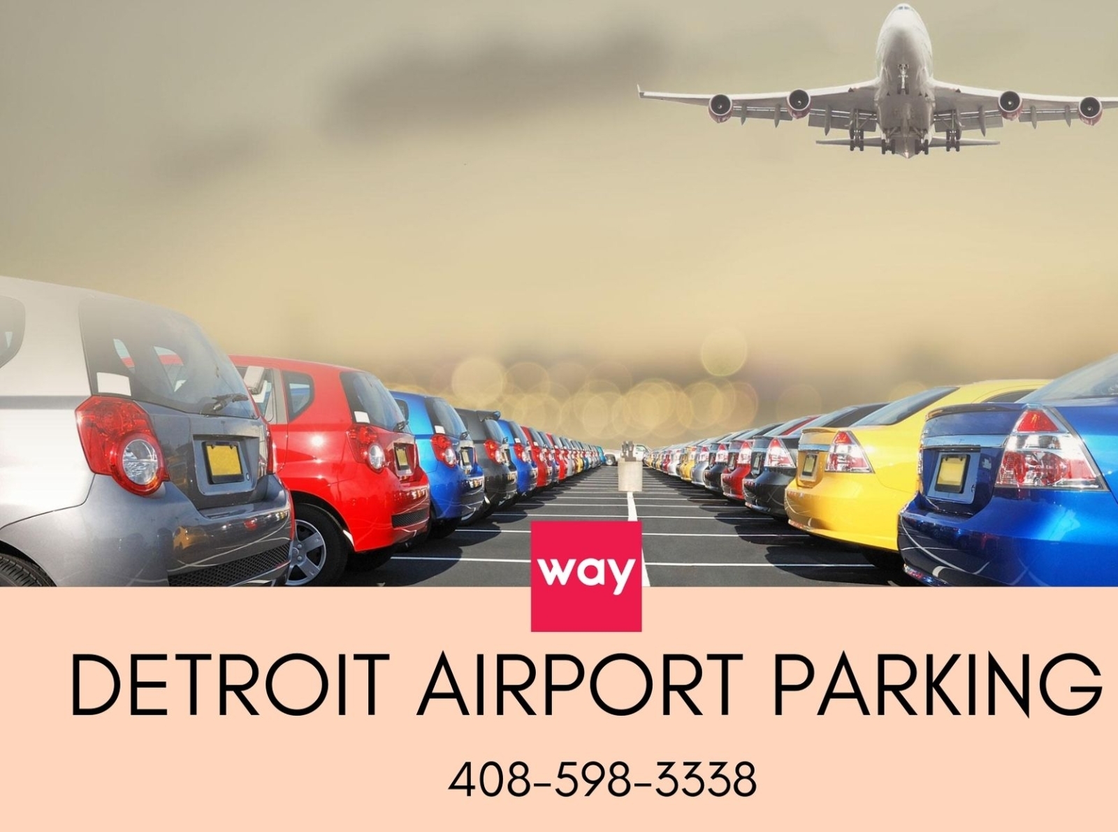 Detroit Airport Parking 4x 