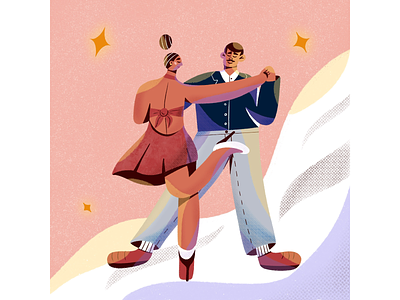Life without dancing is not a life bachata baile character dance dancing ill illustration salsa