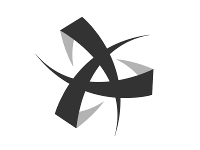 Integrated Motion black gray logo mark motion