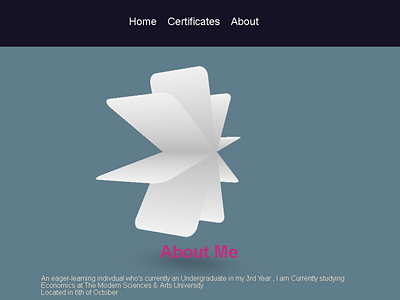 HTML5/CSS3/JS About Page UI/UX