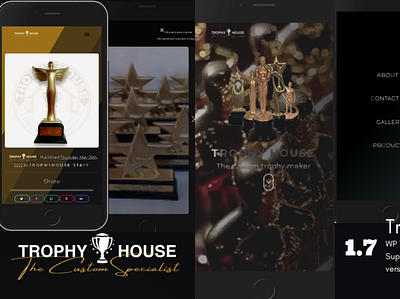 Gift House EG . app blog branding css3 design gold html5 javascript portofolio ui