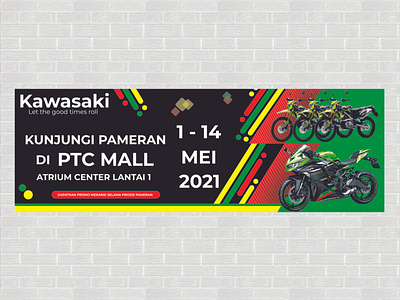 Banner Pameran Motor banner design marketing motorsport