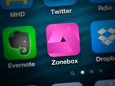Zonebox for iPhone icon iphone zonebox