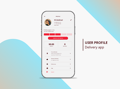 User Profile adobe xd dailyui ui ui design uidesign user profile