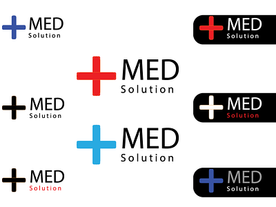 Med Solution - Logo characterdesign design graphic design illustration logo logos